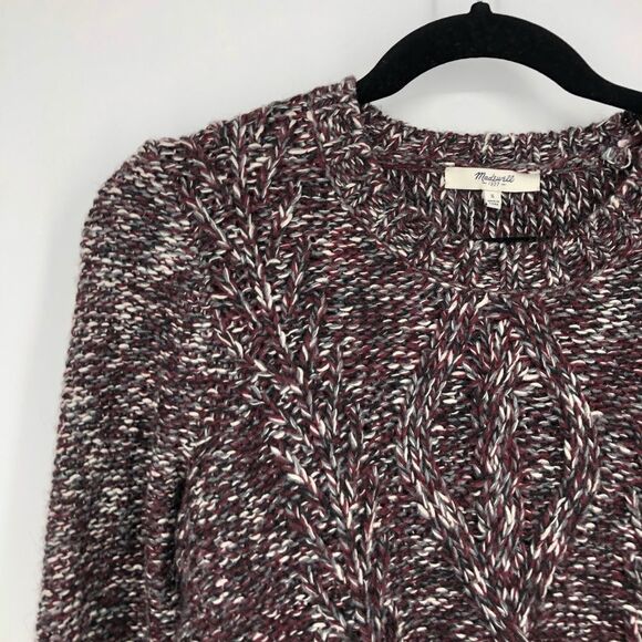 MADEWELL Firelight Marled Pullover Sweater‎ - Picture 8 of 9